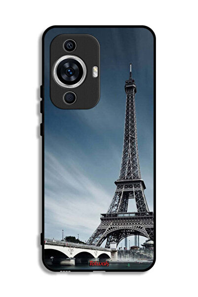 Tolwak غطاء حماية لهاتف هواوي نوفا 12 لايت بتصميم برج إيفل