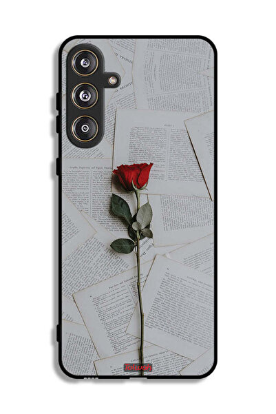 Tolwak غطاء حماية لهاتف سامسونج جالاكسي M55 5G وردي على ورق