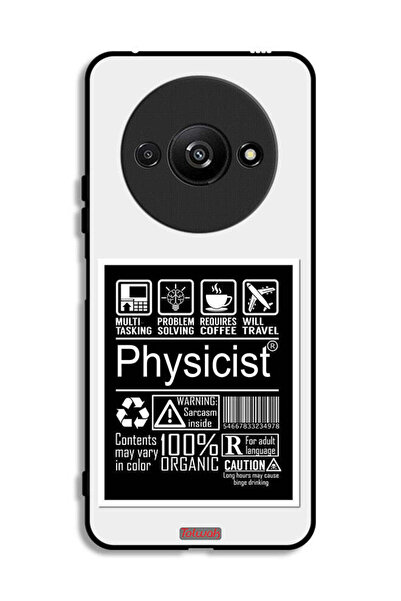 Tolwak Xiaomi Redmi A3 4G Protective Case Cover Physicist Sticker