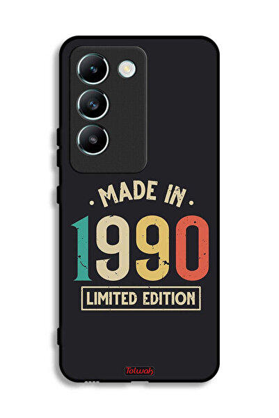 Tolwak غطاء حماية لهاتف Vivo V30 Lite 4G، إصدار محدود، صنع عام 1990