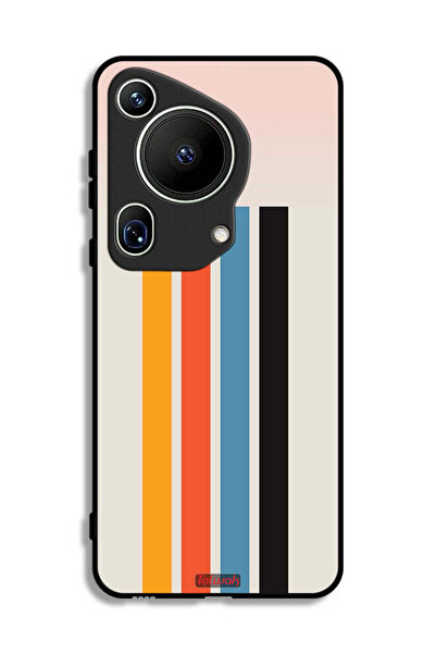 Tolwak غطاء حماية لهاتف هواوي بيورا 70 ألترا بنمط خطوط مستقيمة