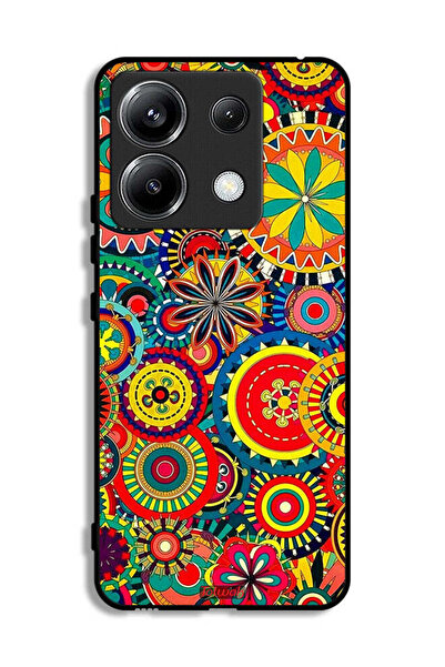 Tolwak غطاء حماية لهاتف Xiaomi Poco X6 5G بنمط ماندالا ملون