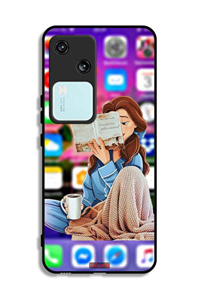 Tolwak قراءة غطاء الحماية لهاتف Vivo V30 5G