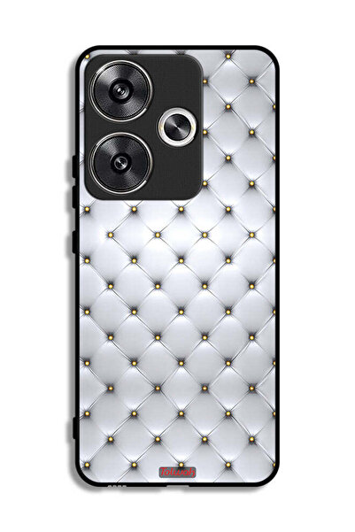 Tolwak غطاء حماية لهاتف Xiaomi Redmi Turbo 3 5G مطبوع عليه دبابيس على القماش