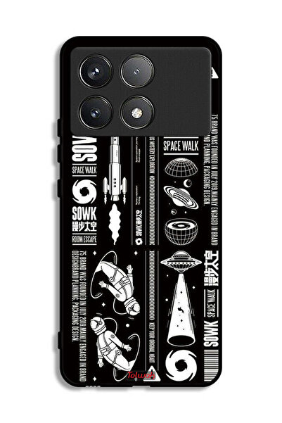 Tolwak غطاء حماية شاومي بوكو F6 برو ملصق سوك سبيس ووك