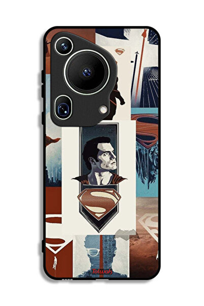 Tolwak غطاء حماية لهاتف هواوي بيورا 70 ألترا برسومات سوبرمان