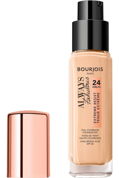 Bourjois كريم أساس Always Fabulous 24Hrs 120 عاجي فاتح، 30 مل - 1 أونصة سائلة