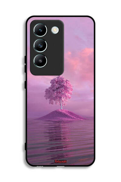 Tolwak غطاء حماية لهاتف Vivo V30 Lite 4G بتصميم شجرة من Unsplash