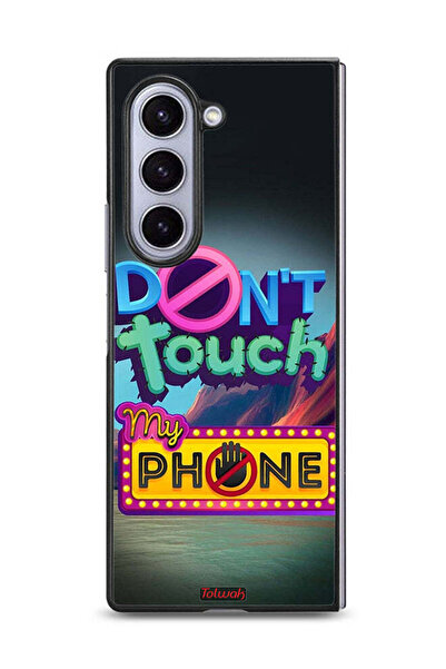 Tolwak غطاء حماية لهاتف سامسونج جالكسي زد فولد 6 - لا تلمس هاتفي