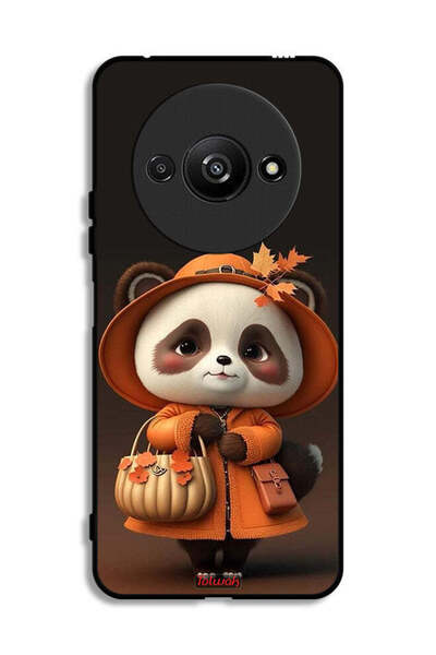 Tolwak Xiaomi Redmi A3 4G Protective Case Cover Cute Panda Lady Style