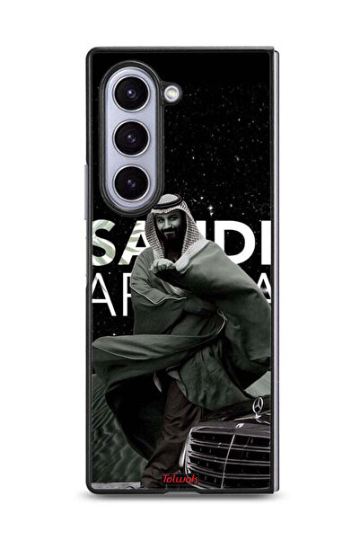 Tolwak غطاء حماية لهاتف سامسونج جالكسي زد فولد 6 ولي العهد محمد بن سلمان