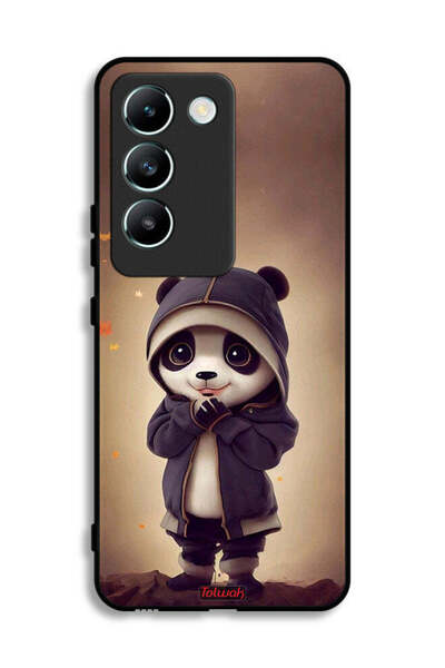 Tolwak Vivo V30 Lite 4G Protective Case Cover Cute Little Panda