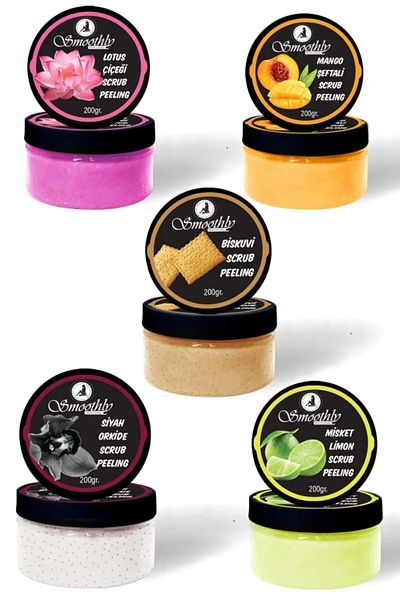 Smoothly Mix 5-Piece Peeling Set 200g. X5