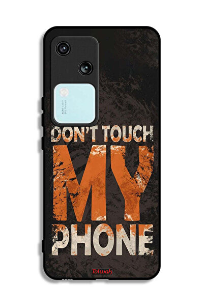 Tolwak Vivo V30 5G Protective Case Cover Do Not Touch My Phone