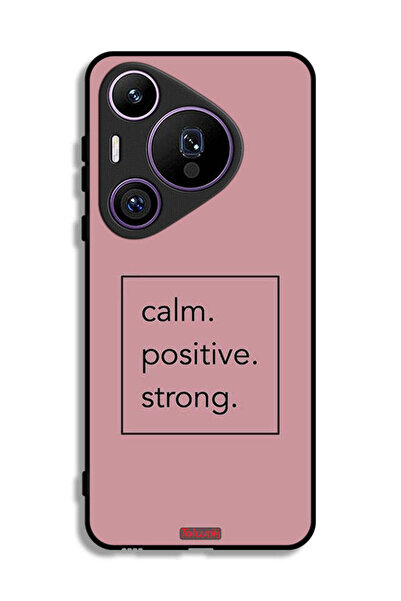 Tolwak غطاء حماية لهاتف هواوي بيورا 70 برو - هادئ، إيجابي، قوي