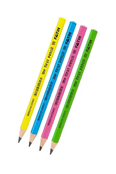 Fatih قلم رصاص جامبو / قلمي الأول / قلم رصاص جامبو - 4 قطع