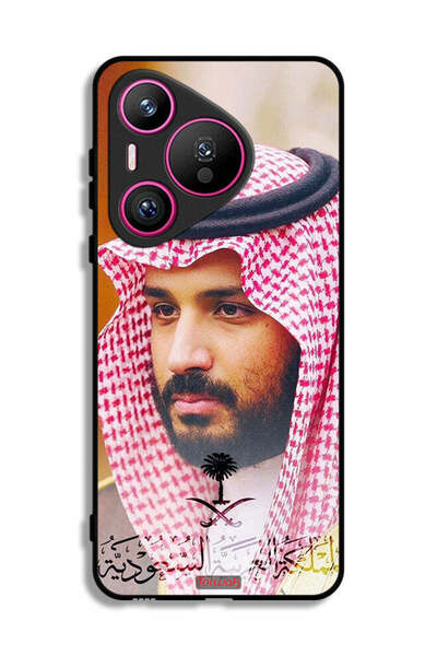 Tolwak غطاء حماية لهاتف هواوي بيورا 70 محمد بن سلمان
