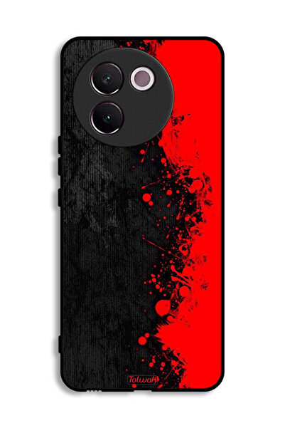 Tolwak Vivo V30e 5G Protective Case Cover Paint Abstract Pattern