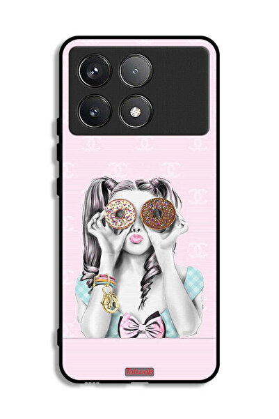 Tolwak غطاء حماية لهاتف Xiaomi Redmi K70 Pro يحمل دوناتين