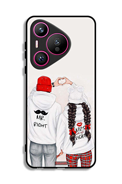 Tolwak غطاء حماية لهاتف هواوي بيورا 70 - يمين ويمين دائمًا