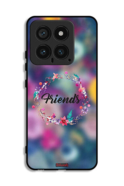 Tolwak غطاء حماية لهاتف شاومي 14 بتصميم خاتم أصدقاء الزهور