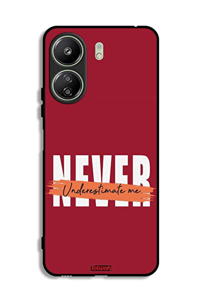 Tolwak غطاء حماية Xiaomi Redmi 13C لا تقلل من شأني أبدًا