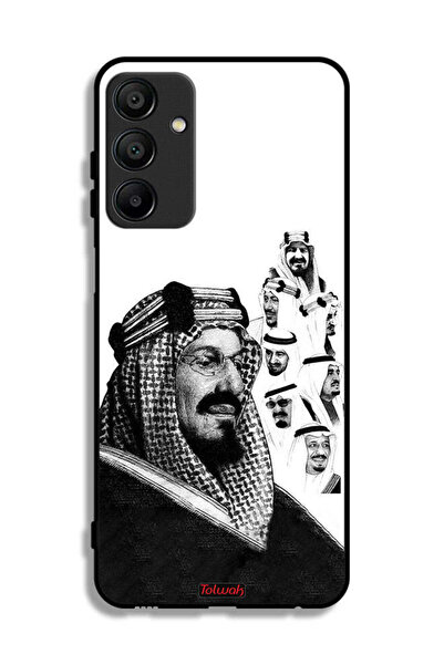 Tolwak غطاء حماية لهاتف سامسونج جالكسي A15، ملصق ملوك المملكة العربية السعودي...