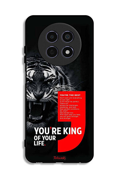Tolwak غطاء حماية لهاتف Realme 12x 5G أنت ملك حياتك