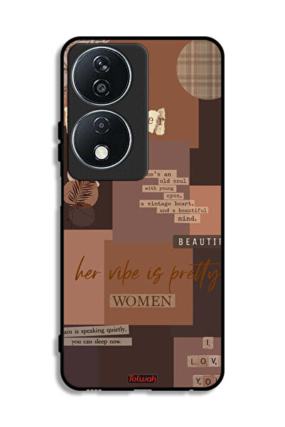 Tolwak غطاء حماية لهاتف Honor X7b 5G Adventurer للنساء