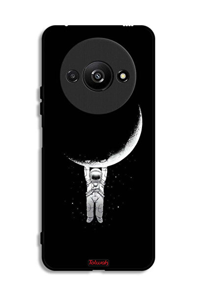 Tolwak Xiaomi Redmi A3 4G Protective Case Cover Hanging From Moon