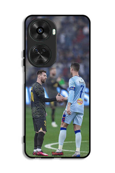 Tolwak غطاء حماية لهاتف هواوي نوفا 11 SE ميسي ورونالدو