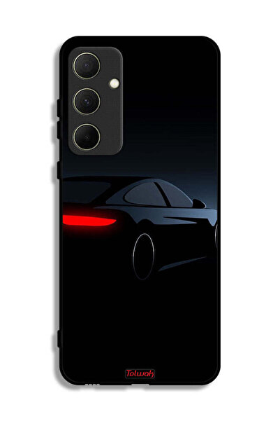 Tolwak Samsung Galaxy A35 5G Protective Case Cover Dark Car