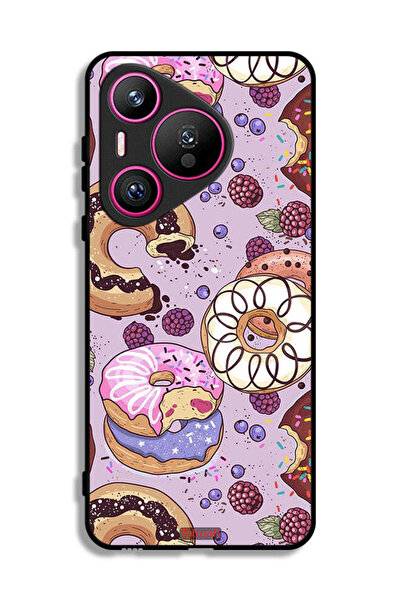 Tolwak غطاء حماية لهاتف هواوي بيورا 70 برسومات دونات فنية