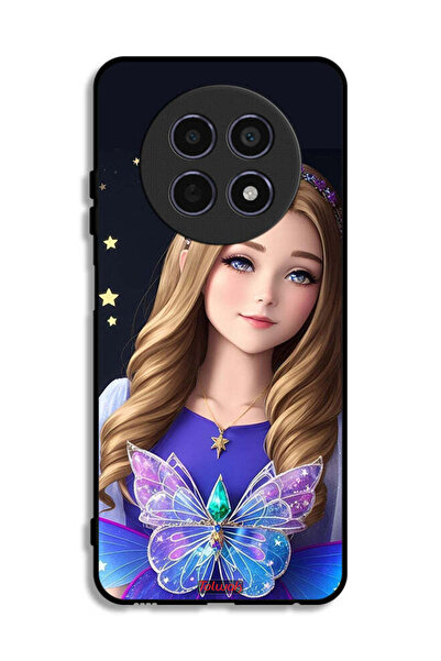 Tolwak Realme 12 5G Protective Case Cover Cute Butterfly Girl