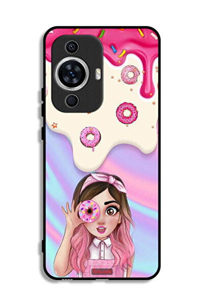 Tolwak غطاء حماية لهاتف هواوي نوفا 11 يحمل صورة دونات