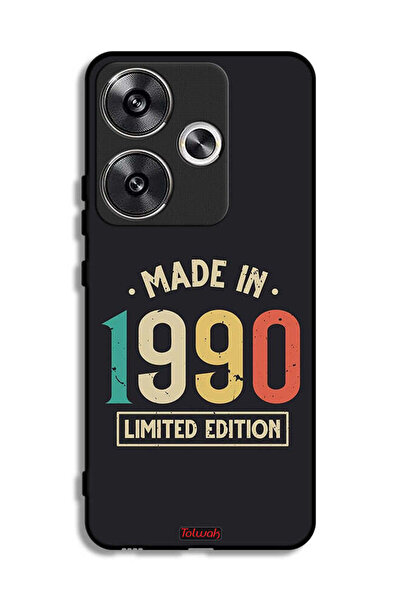Tolwak غطاء حماية لهاتف Xiaomi Redmi Turbo 3 5G، إصدار محدود، صنع عام 1990