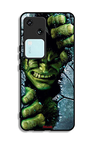 Tolwak غطاء حماية Vivo S18 5G بتصميم هالك المذهل