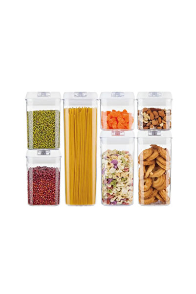 OEM Cutii alimentare din plastic cu închidere etanșă, set 7 bucăți