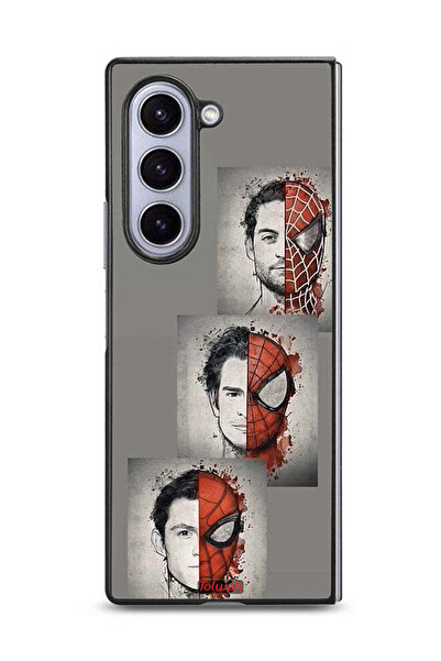 Tolwak غطاء حماية لهاتف Samsung Galaxy Z Fold6 بتصميم Spider Man Art
