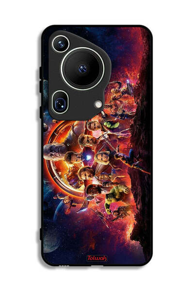 Tolwak غطاء حماية فائق لهاتف هواوي بيورا 70 من أفينجرز