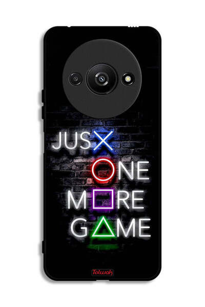 Tolwak Xiaomi Redmi A3 4G Protective Case Cover Just One More Game