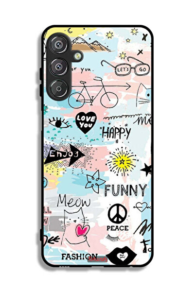 Tolwak غطاء حماية لهاتف سامسونج جالاكسي F15 5G - أحبك - علامات