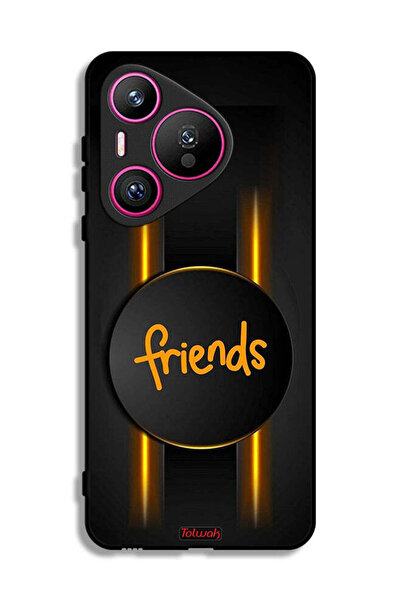 Tolwak غطاء حماية لهاتف هواوي بيورا 70 - أصدقاء