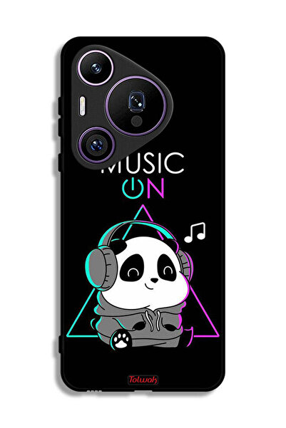 Tolwak غطاء حماية هواوي بيورا 70 برو بطبعة موسيقى الباندا