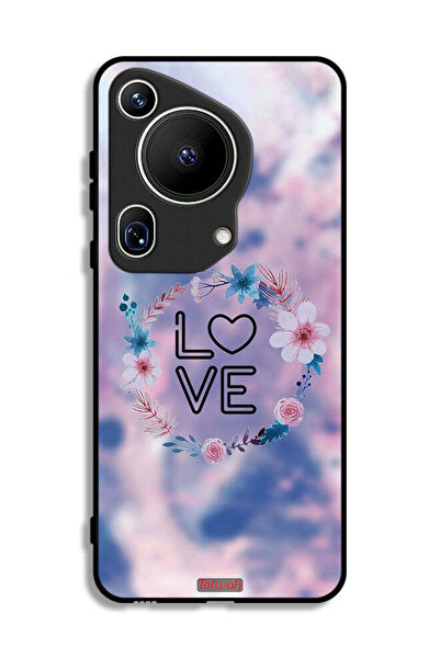 Tolwak غطاء حماية فائق لهاتف هواوي بيورا 70 بتصميم خاتم زهور الحب