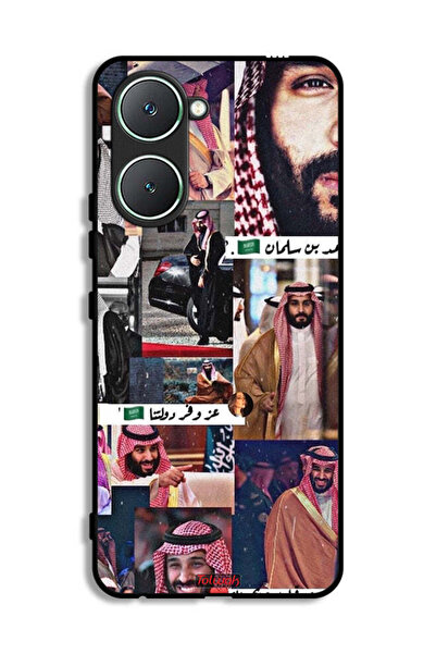 Tolwak غطاء حماية لهاتف فيفو Y03 4G بتصميم محمد بن سلمان العتيق