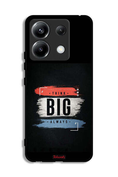 Tolwak غطاء حماية لهاتف شاومي ريدمي نوت 13 برو 5G - فكر دائمًا بشكل كبير