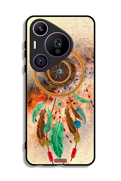 Tolwak غطاء حماية لهاتف هواوي بيورا 70 برو بتصميم ماندالا وريش معلق