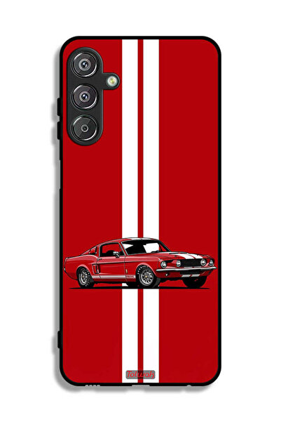 Tolwak Samsung Galaxy F15 5G Protective Case Cover Vintage Car Abstract Art