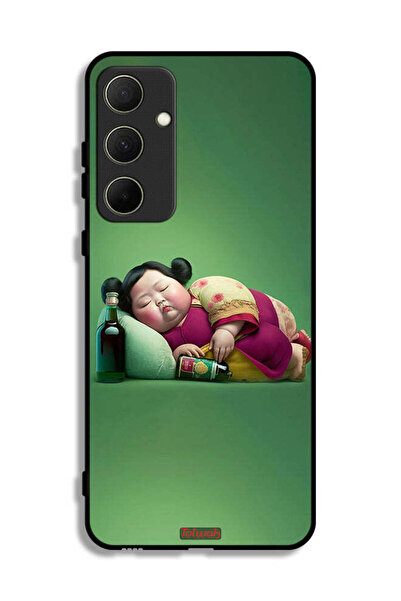 Tolwak Samsung Galaxy A35 5G Protective Case Cover Fatty Baby Girl